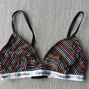 calvin klein wireless bra